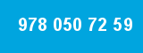 978 050 72 59 978 050 72 59